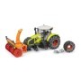 Bruder - Tractor Claas Axion 950 Cu Lanturi Si Freza De Zapada Bruder - 4